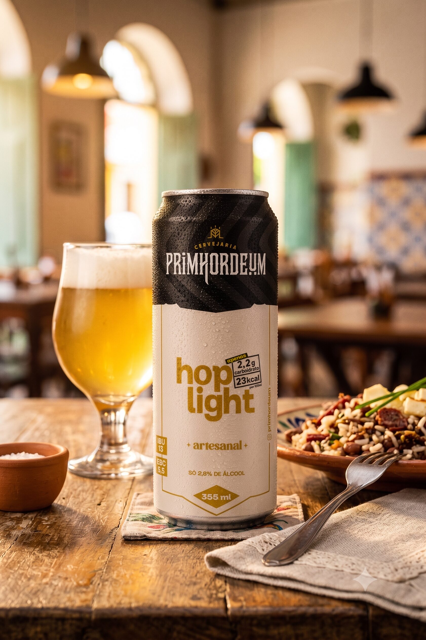 Hop Light: A Cerveja Artesanal Leve que Tem Gosto de Cerveja